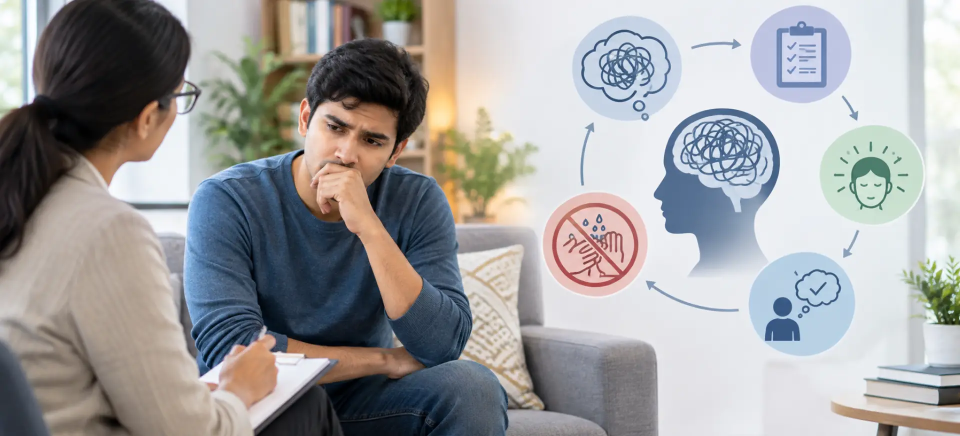 Cognitive behavioural therapy for OCD
